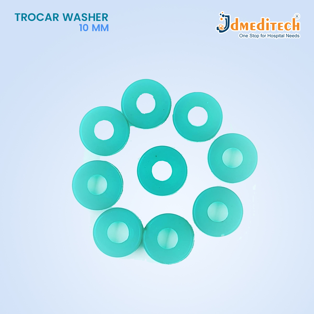 10 MM Trocar Washer jdmeditech