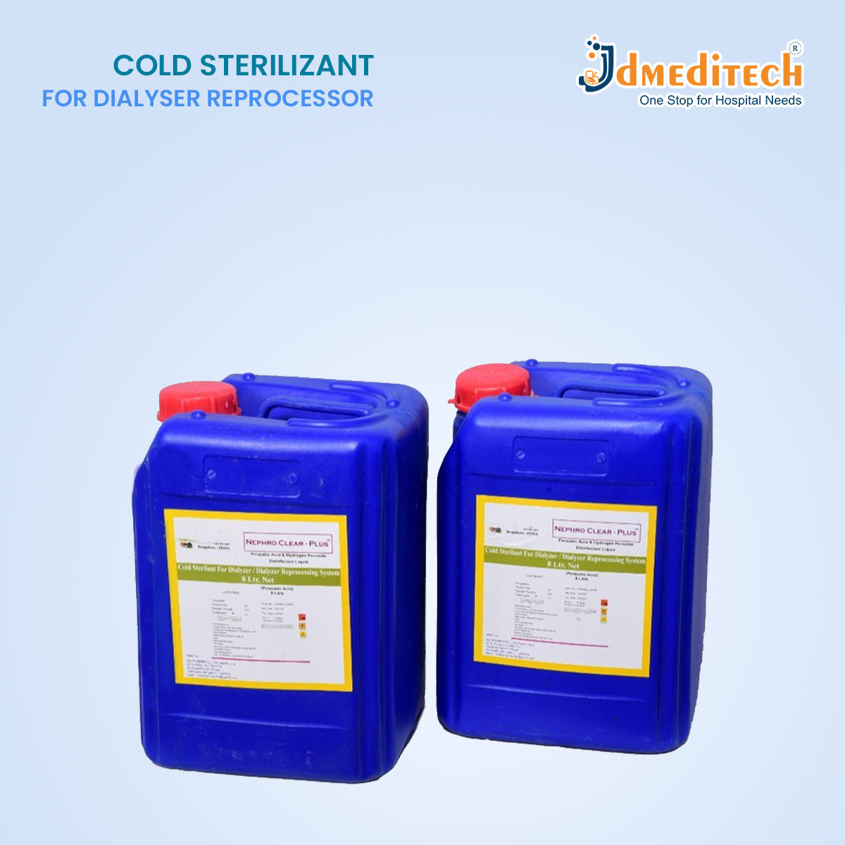 Cold Sterilizant For Dialyser Reprocessor jdmeditech