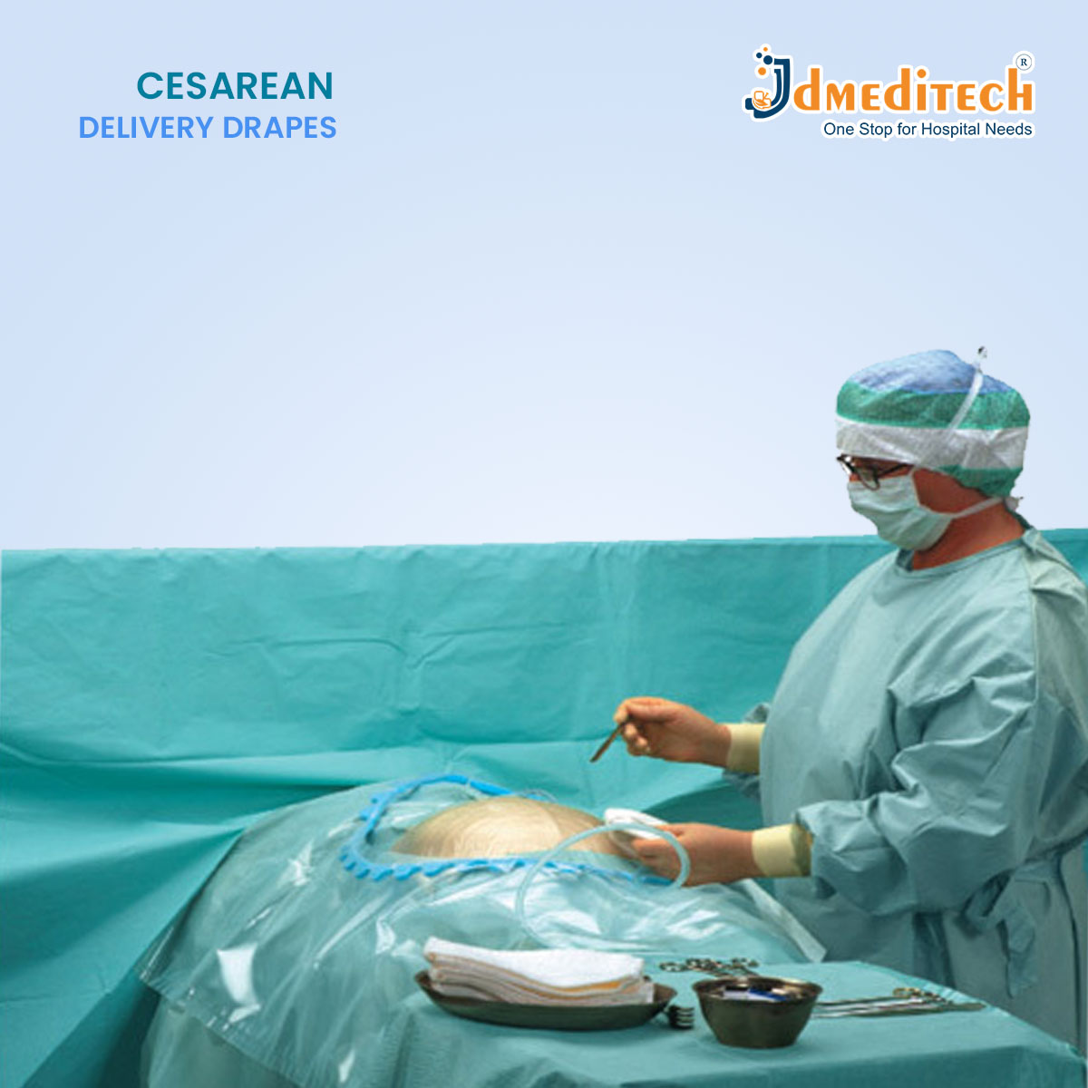 Cesarean Delivery Drapes jdmeditech