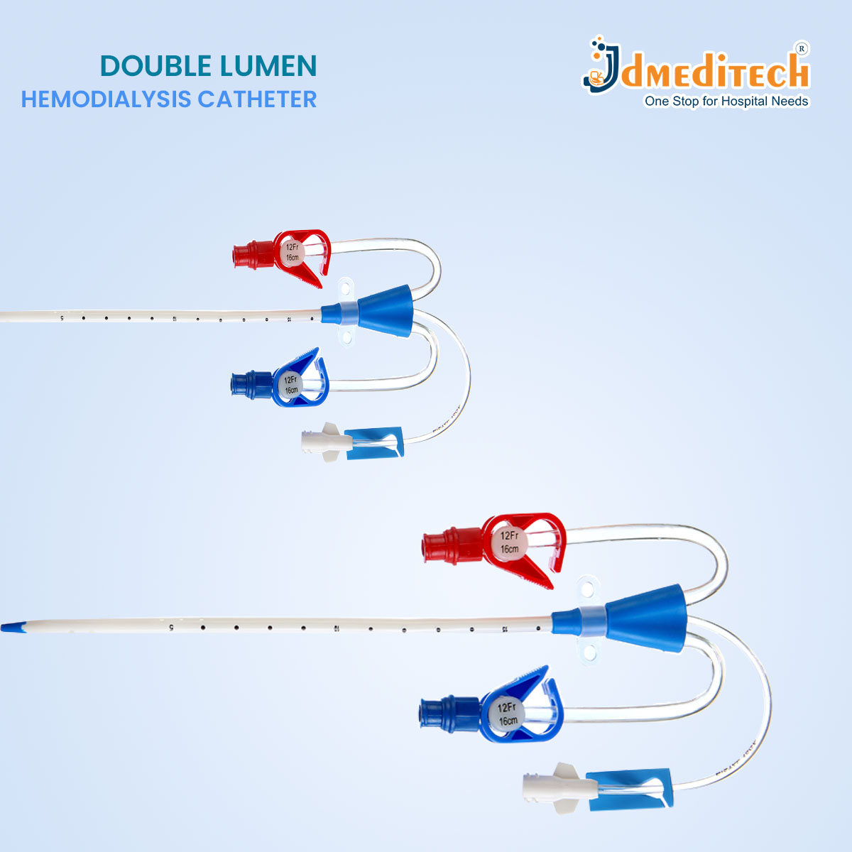 Double Lumen Hemodialysis Catheter jdmeditech