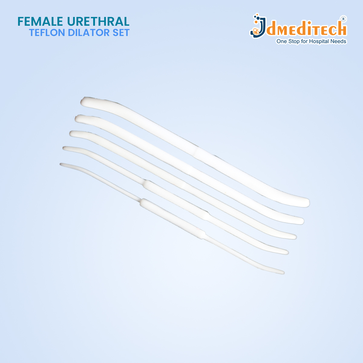 Female Urethral Teflon Dilator SET jdmeditech Female Urethral Teflon Dilator SET jdmeditech