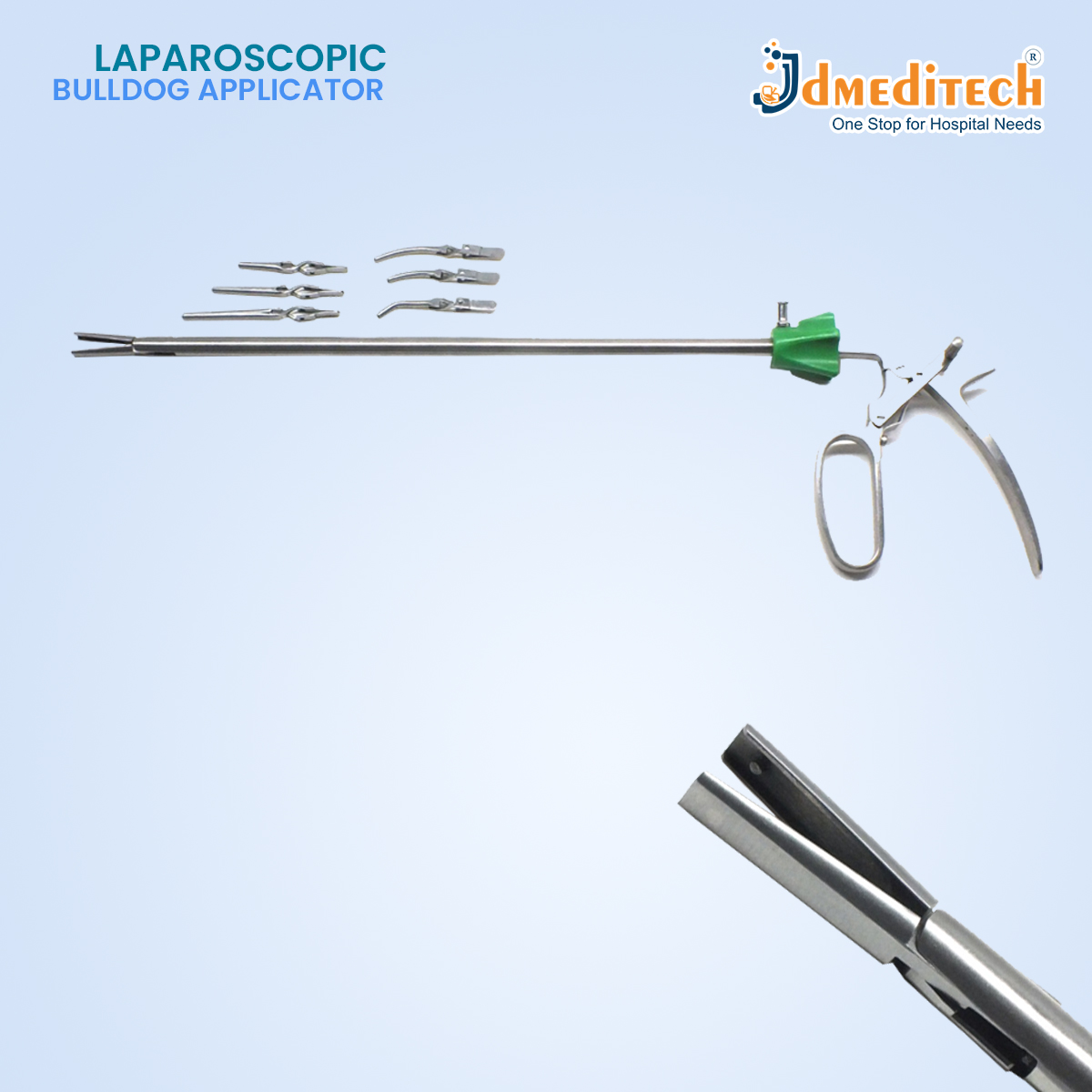 Laparoscopy Bulldog Applicator jdmeditech