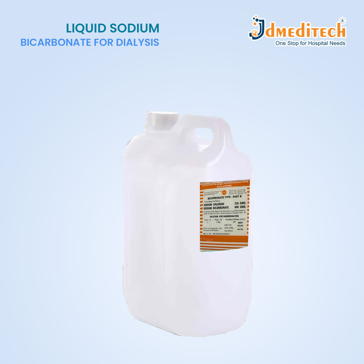 Liquid Sodium Bicarbonate For Dialysis jdmeditech Liquid Sodium Bicarbonate For Dialysis jdmeditech