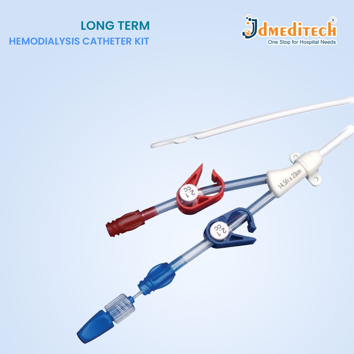 Long Term Hemodialysis Catheter Kit jdmeditech Long Term Hemodialysis Catheter Kit jdmeditech