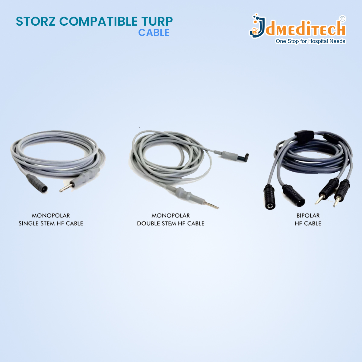 Bipolar TURP Cable – Single Steam jdmeditech