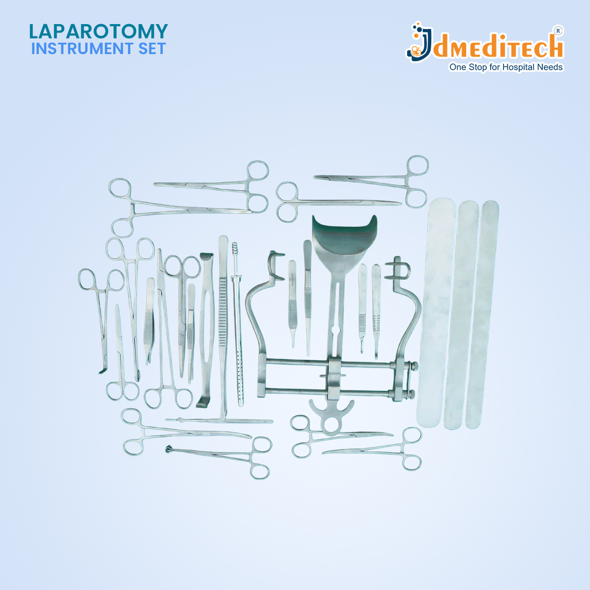 Laparotomy Instrument Set jdmeditech