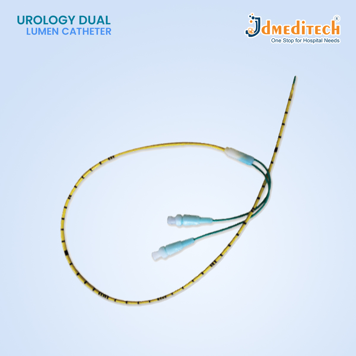 Urology Dual Lumen Catheter jdmeditech Urology Dual Lumen Catheter jdmeditech