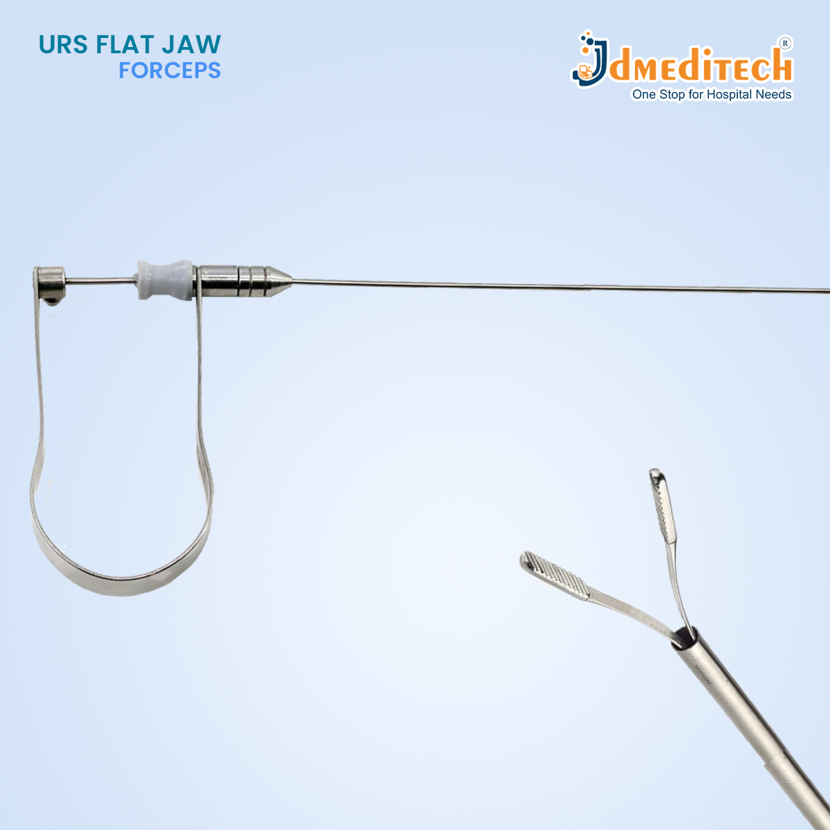 URS Flat Jaw Forceps jdmeditech