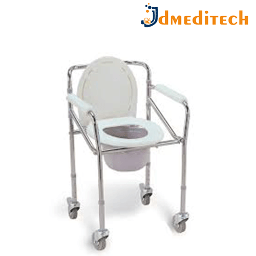 Commode Chair With Wheel jdmeditech