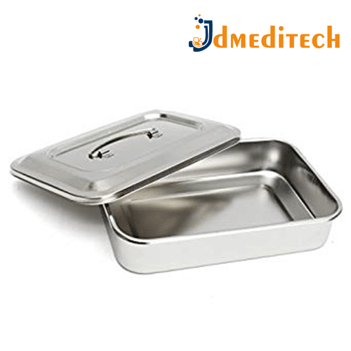 Instrument Tray With Cover jdmeditech