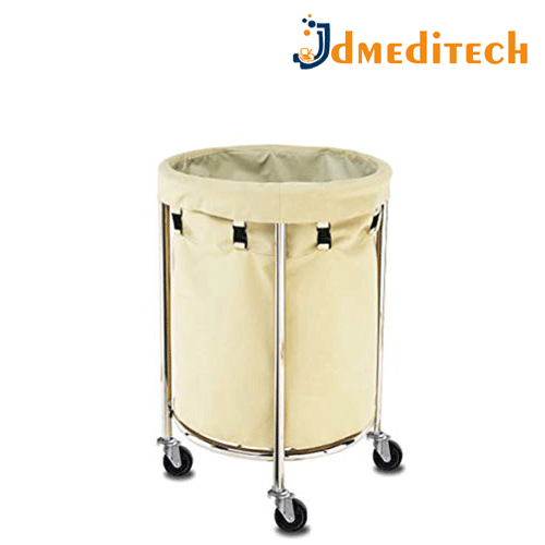 Linen Round Trolley jdmeditech