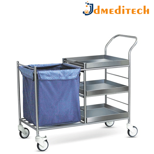 Linen Serving Trolley jdmeditech