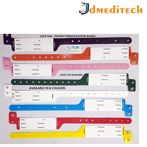 OPD Patient ID Band jdmeditech