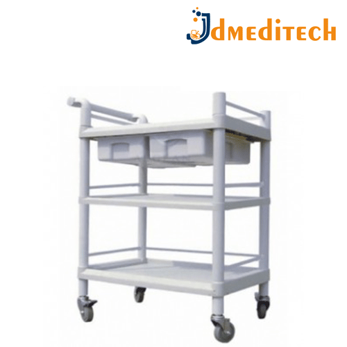 Plastic Medical Utility Cart jdmeditech