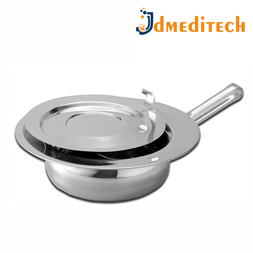 Round Bed Pan With Lid jdmeditech