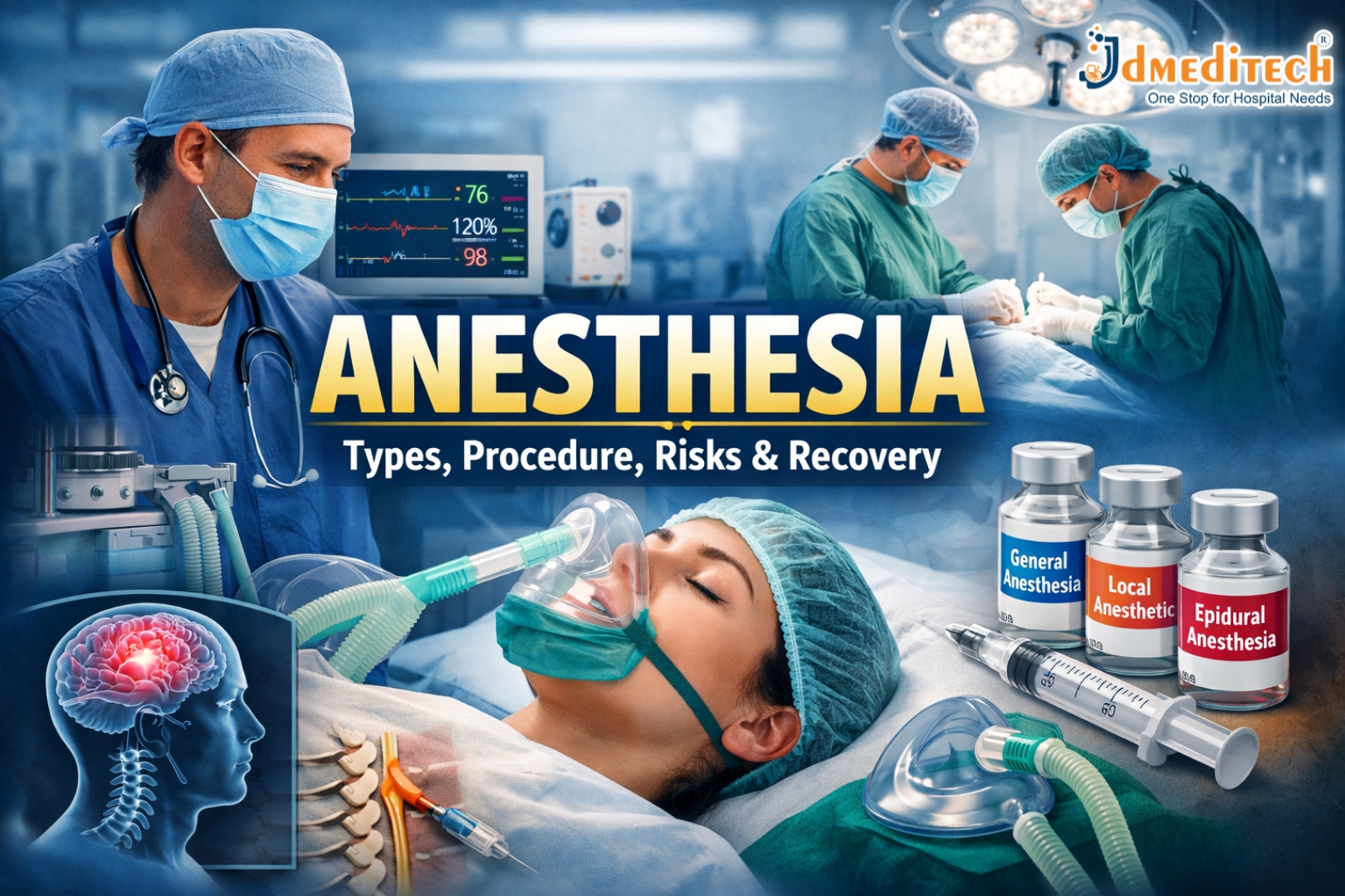 Anesthesia: Types, Procedure, Risks, Benefits & Recovery Guide