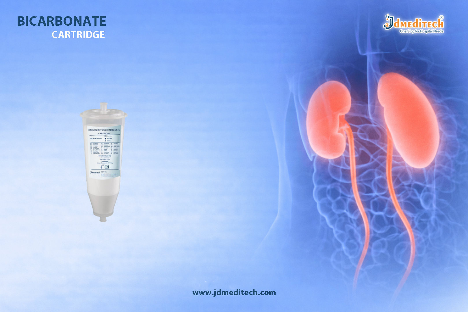 Bicarbonate Cartridge (BiCart) for Hemodialysis – Compact & Efficient Dialysis Solution