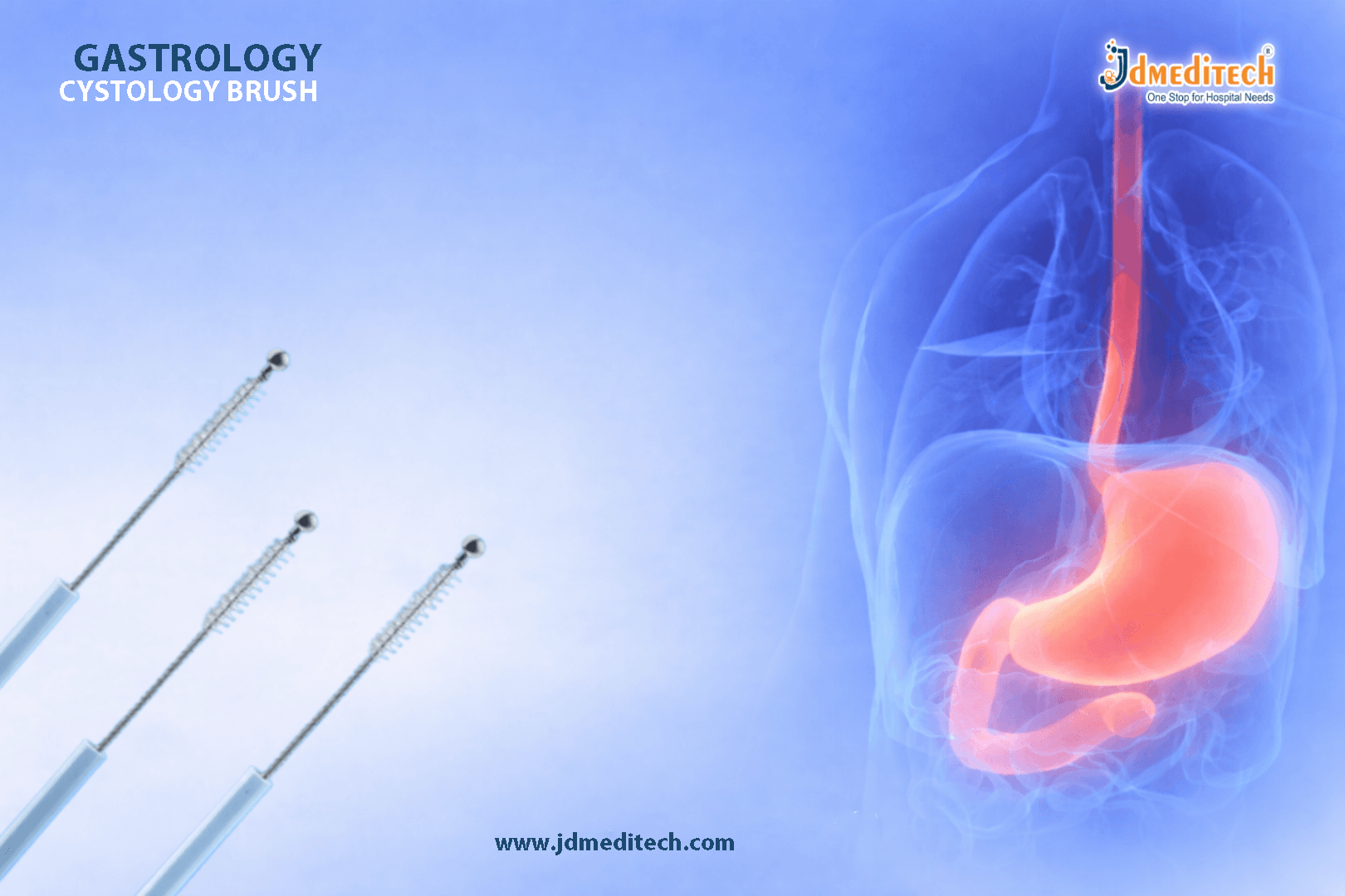 Gastrology Cytology Brush for Accurate GI Cell Sampling
