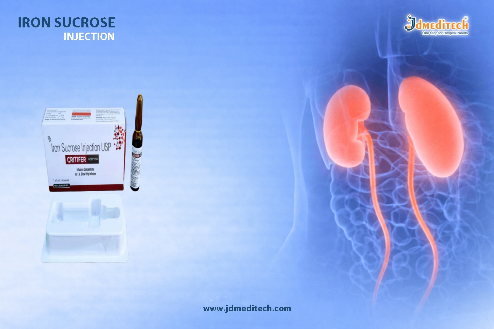 Iron Sucrose Injection – Safe IV Iron Therapy for Anemia Treatment