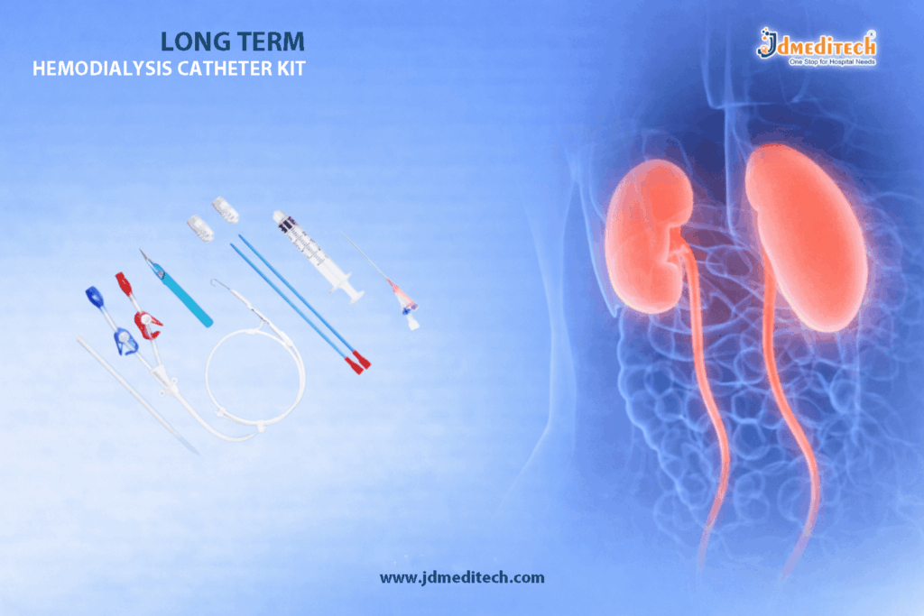 Permanent Dialysis Catheter Kit for Long-Term Use
