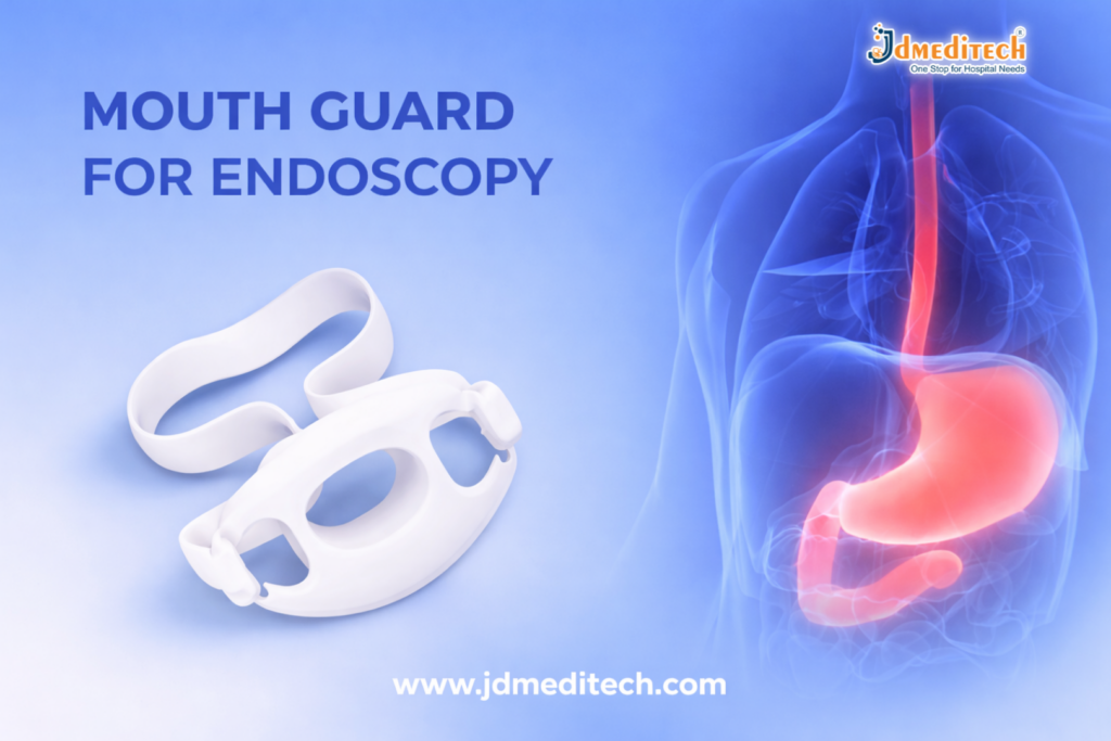 Mouth Guard for Endoscopy