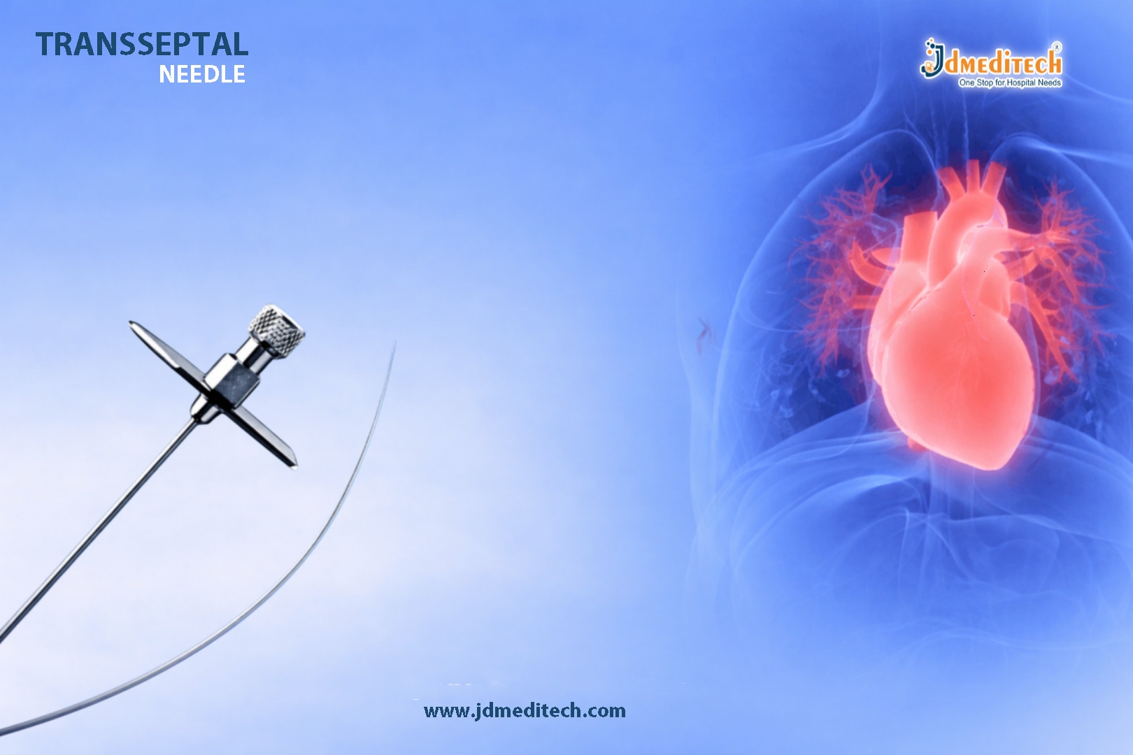 Transseptal Needle for Safe Septal Puncture