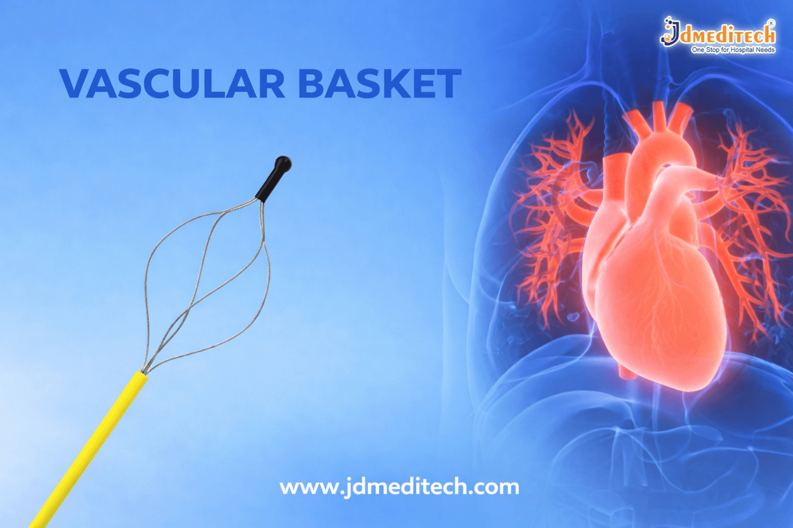 Vascular Basket: Safe & Effective Foreign Body Retrieval Device