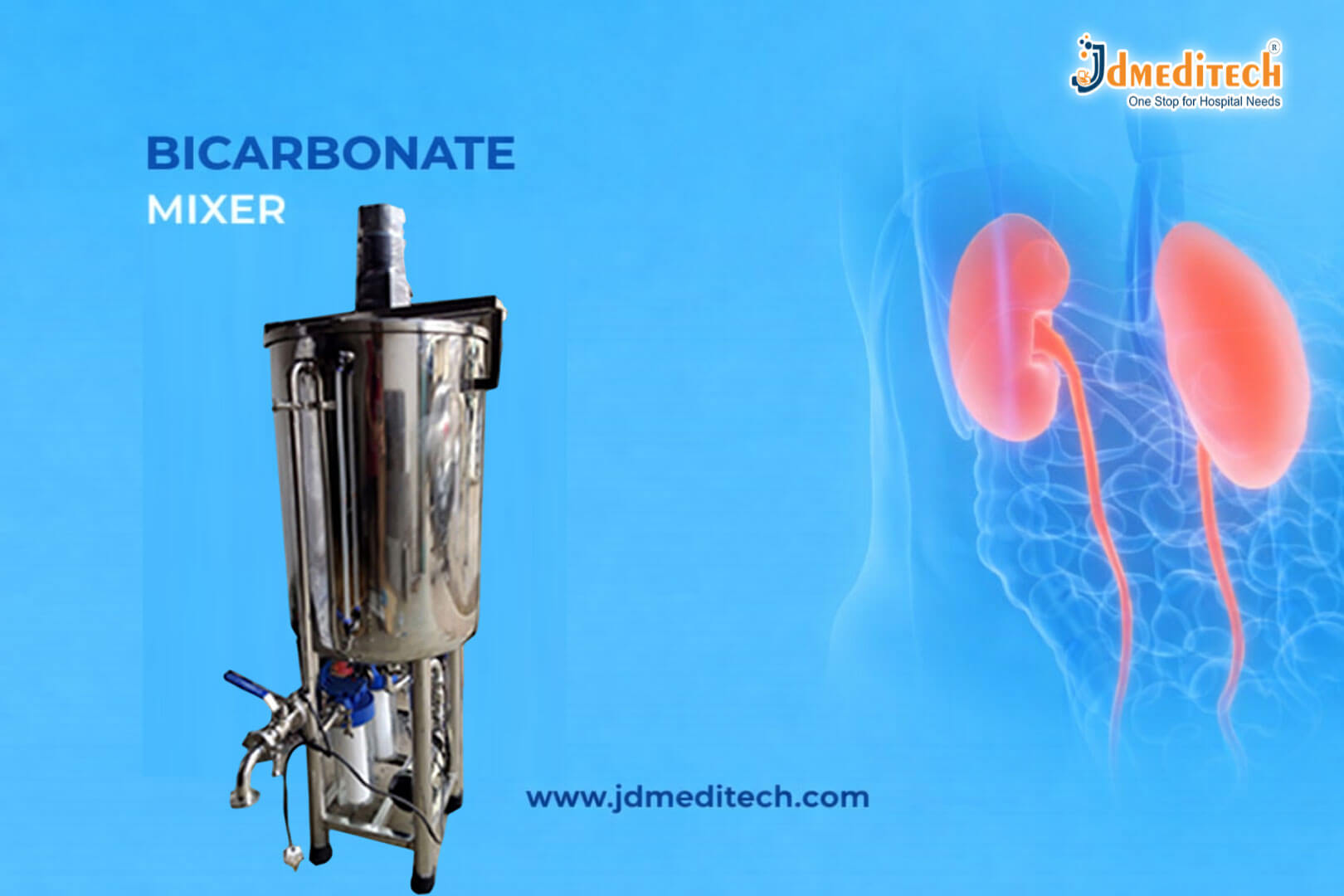Bicarbonate Mixer: Accurate Dialysis Solution Preparation Equipment