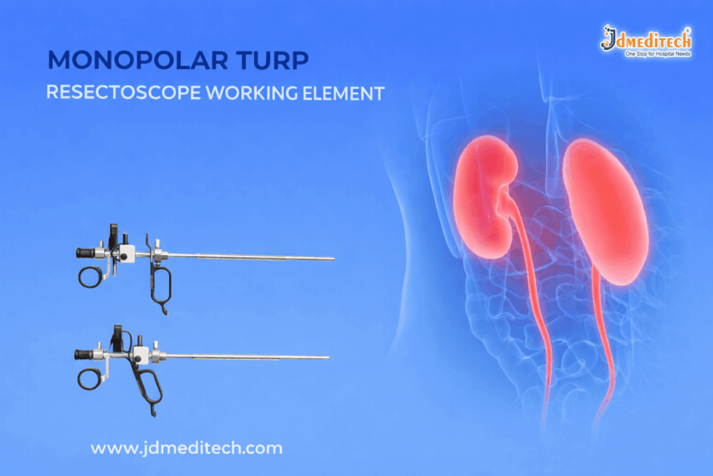 Monopolar TURP Working Element for TURP Surgery