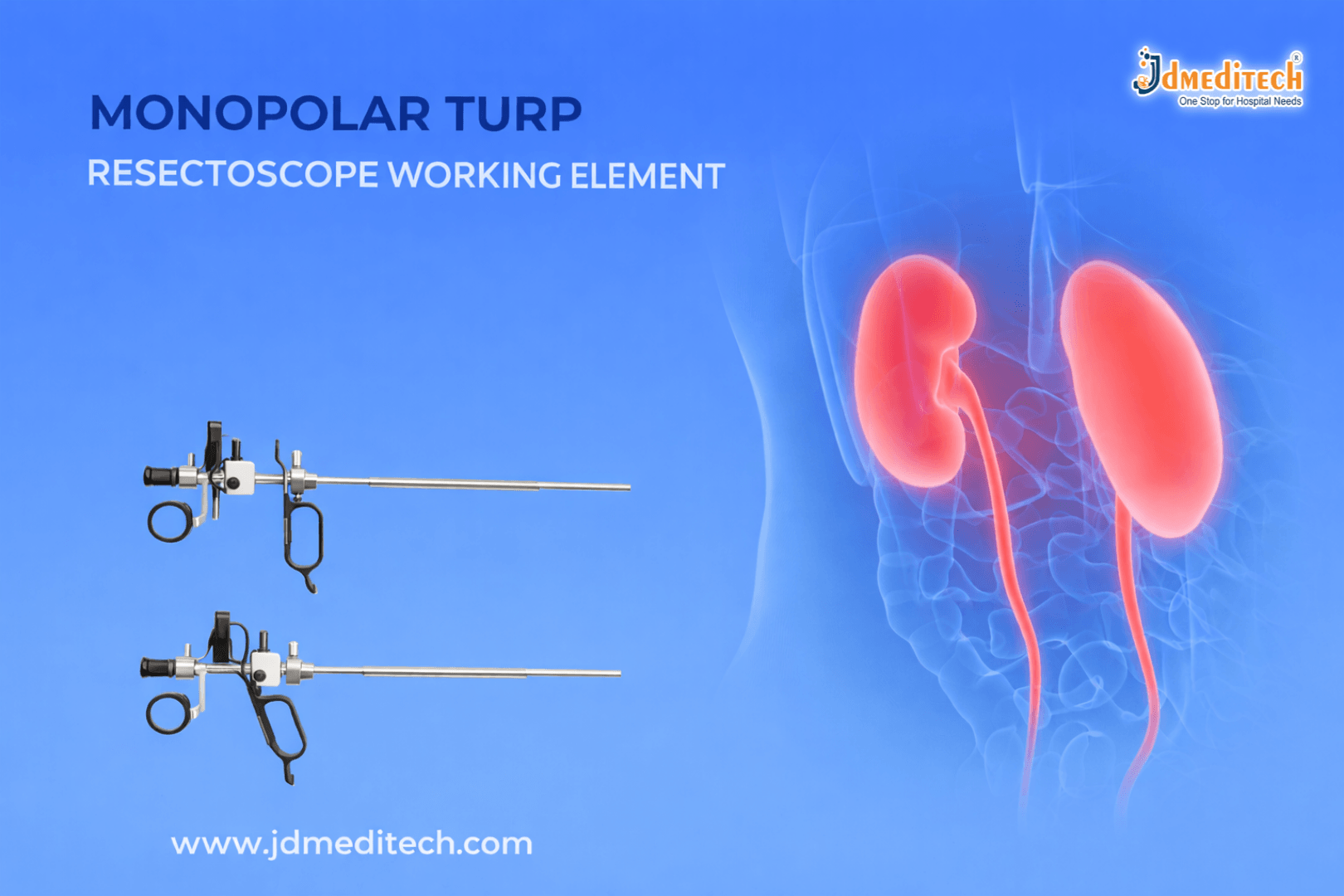 Monopolar TURP Working Element for TURP Surgery