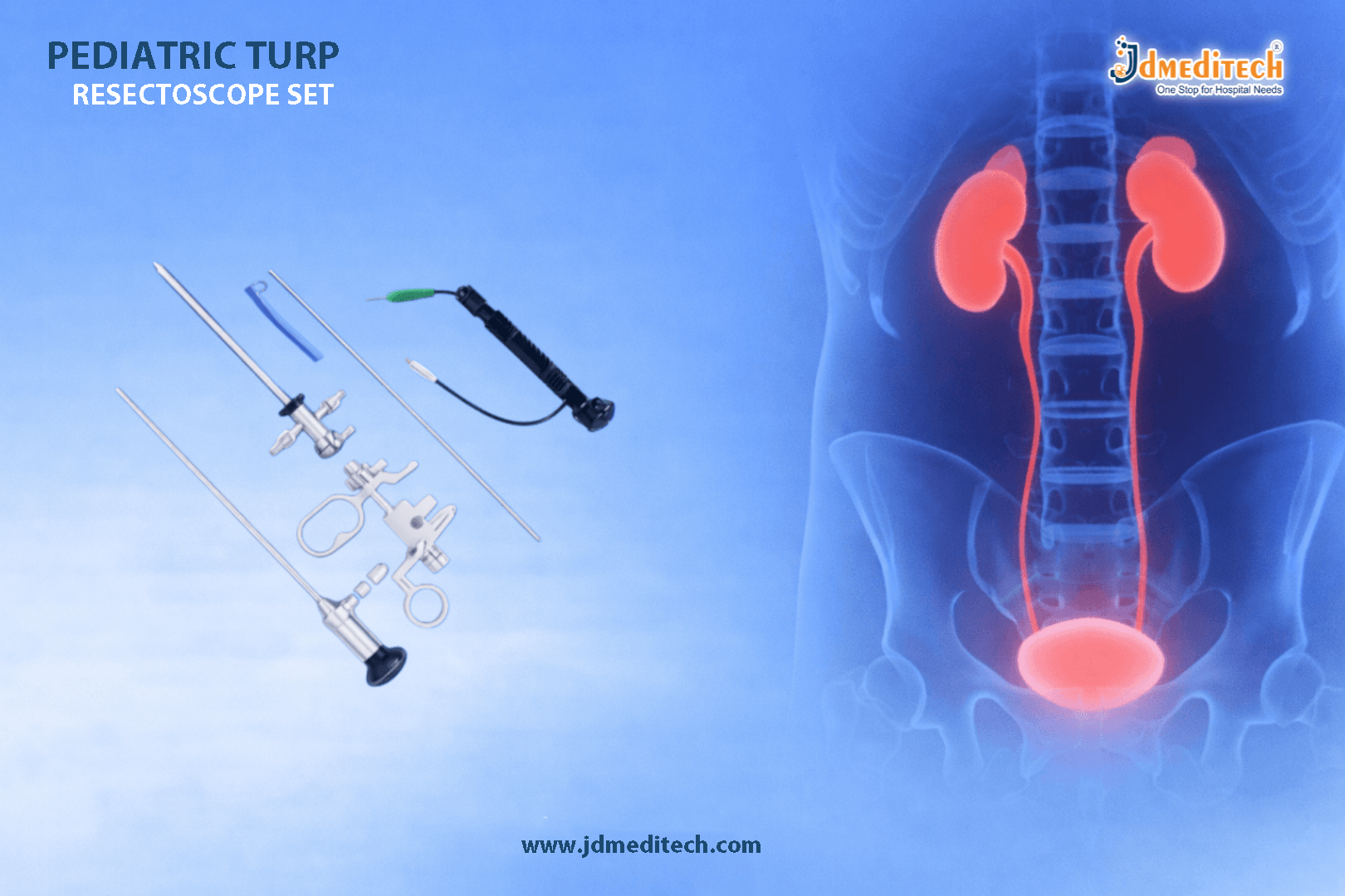 Pediatric TURP Resectoscope Set for Safe Pediatric Urological Procedures