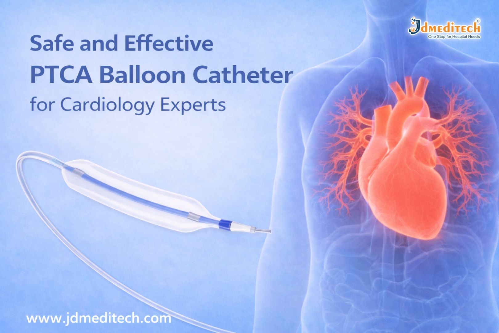 Safe and Effective PTCA Balloon Catheter for Cardiology Experts