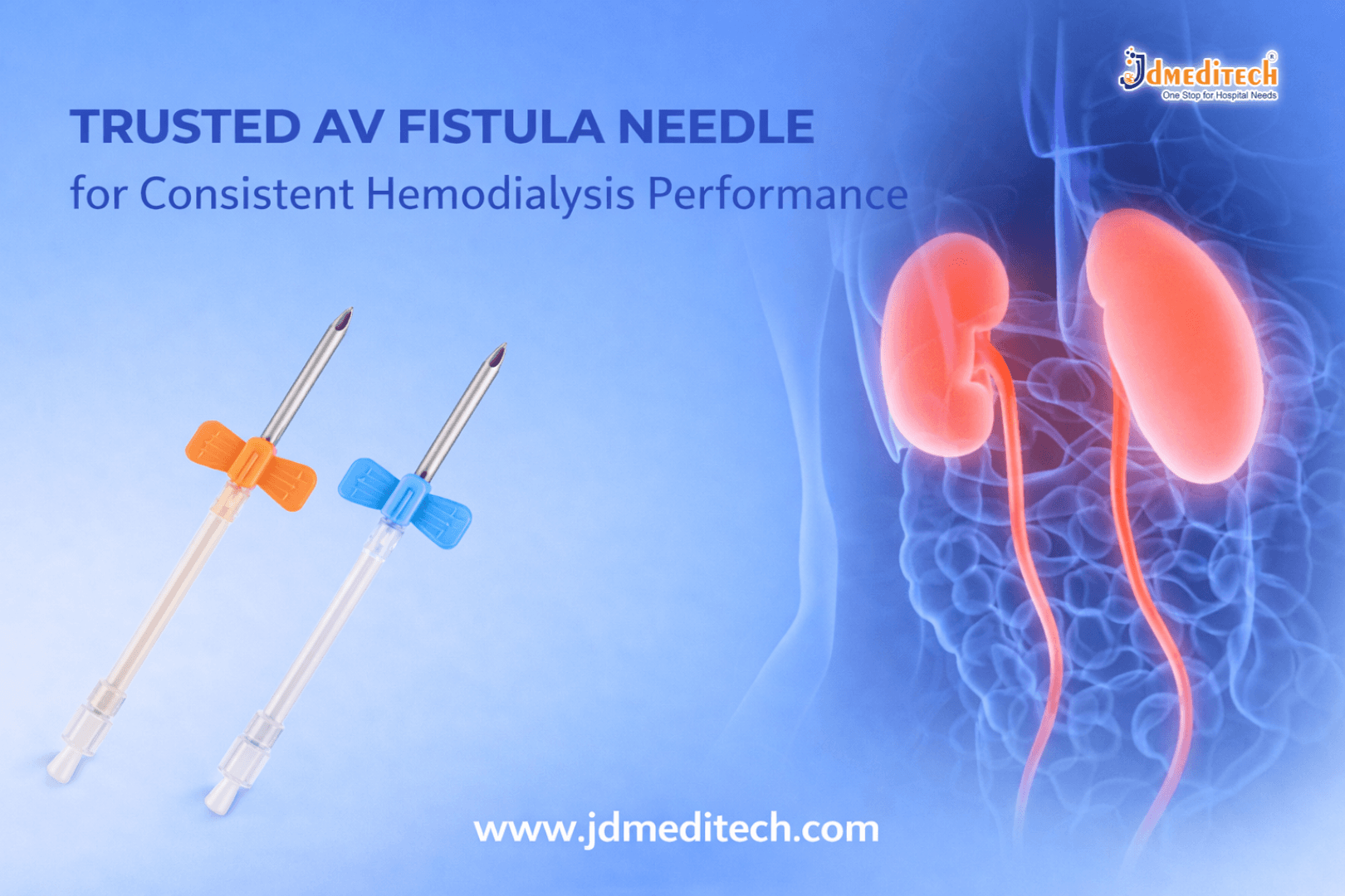 Trusted AV Fistula Needle for Consistent Hemodialysis Performance