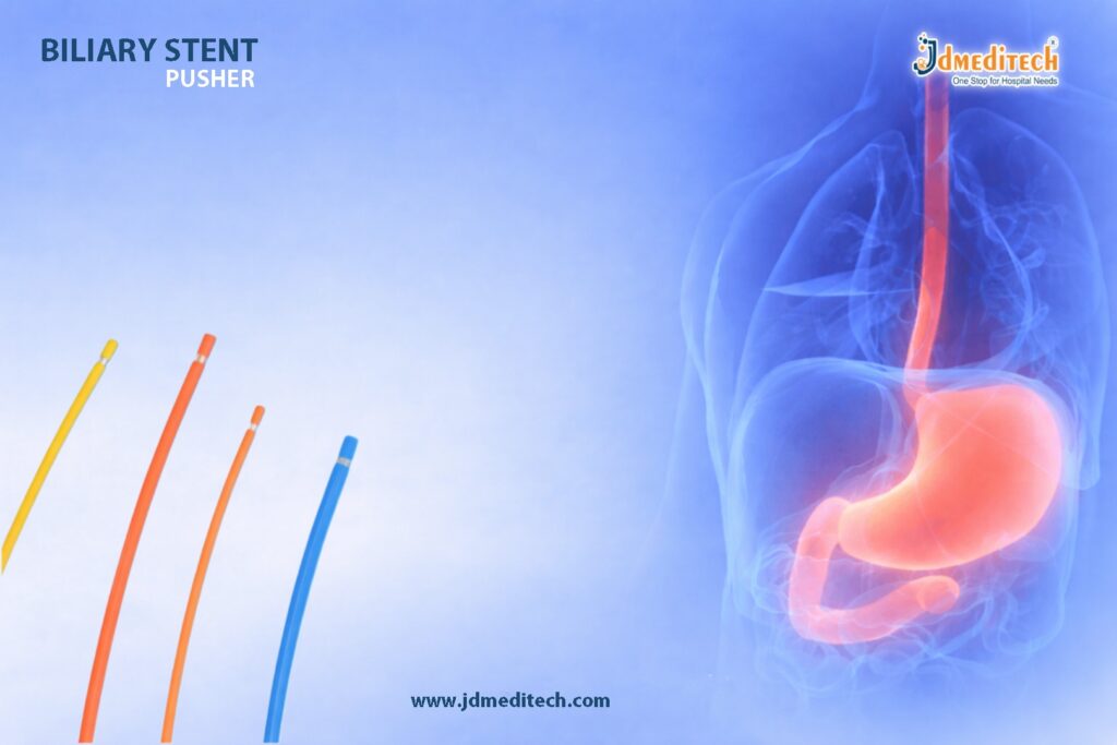 Accurate Stent Delivery in ERCP with Biliary Stent Pusher