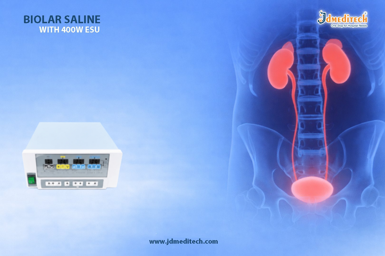 Bipolar Saline with 400W ESU – Advanced TURP Solution