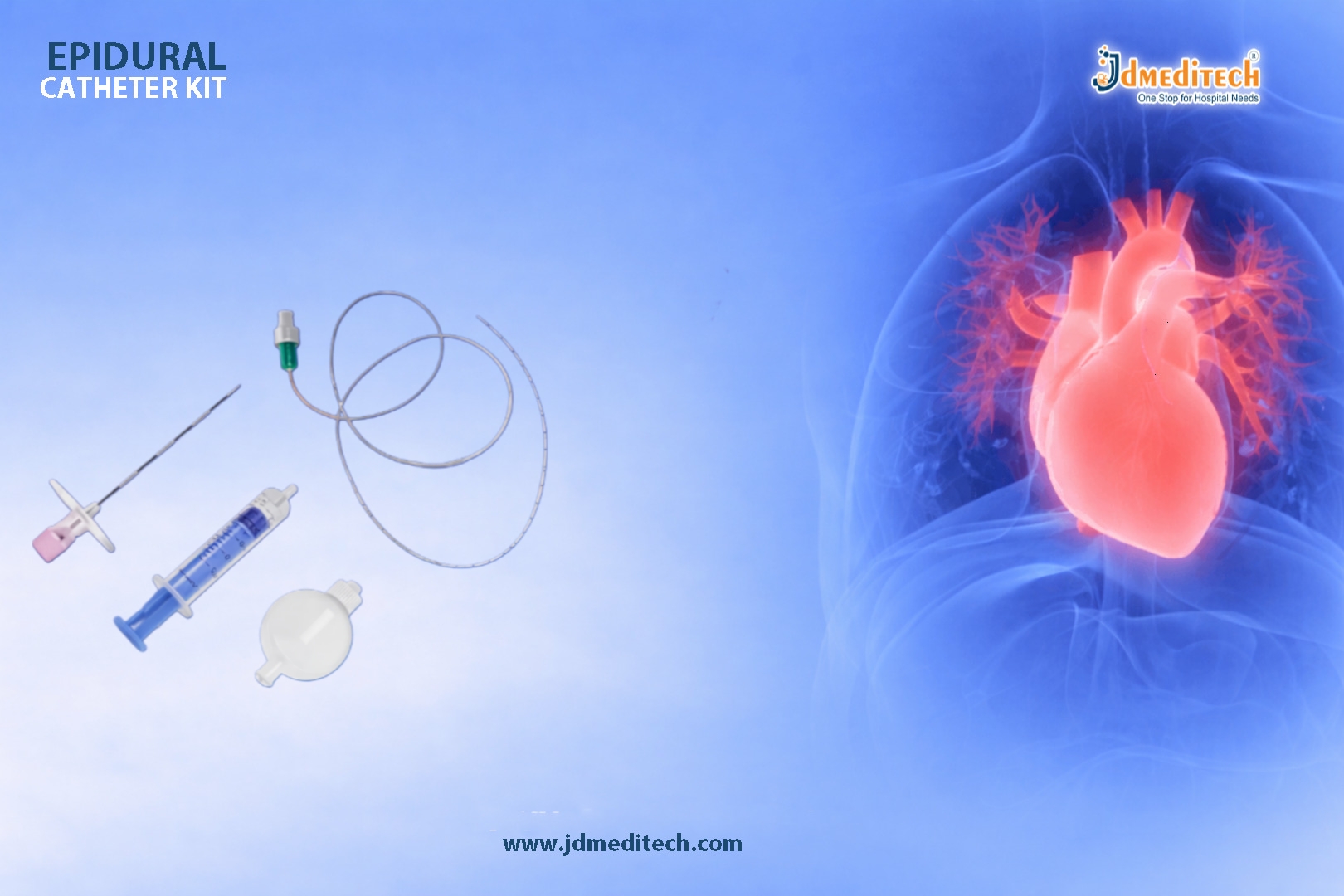 High-Quality Epidural Kit for Accurate Anesthesia Delivery