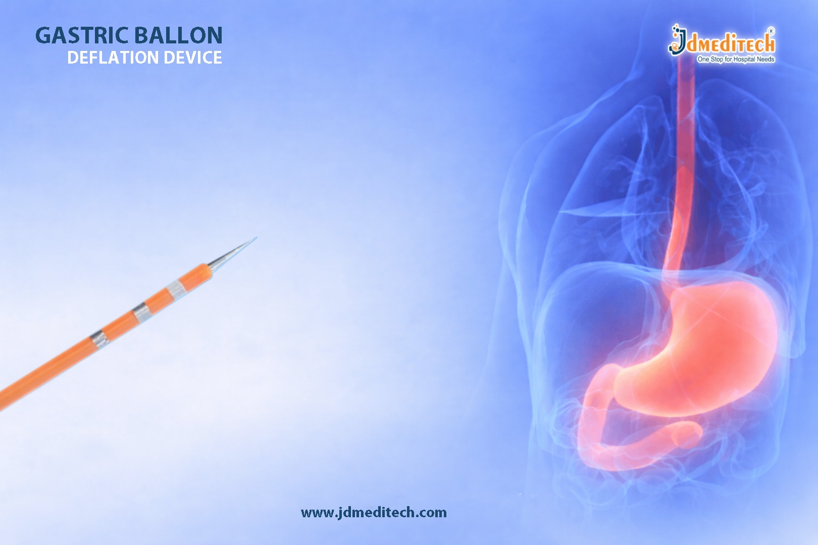 Gastric Balloon Deflation Device for Safe Endoscopic Removal