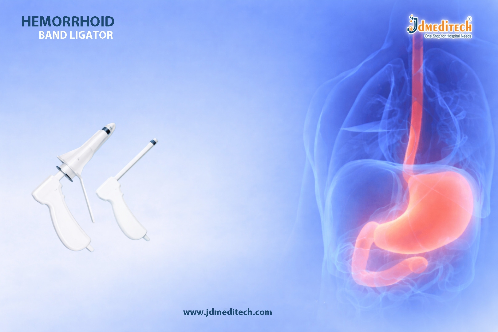 Hemorrhoid Band Ligator for Internal Hemorrhoids