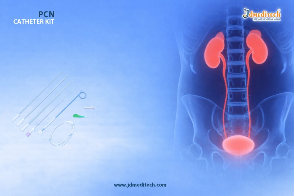 PCN Catheter for Kidney Drainage in Obstructive Uropathy