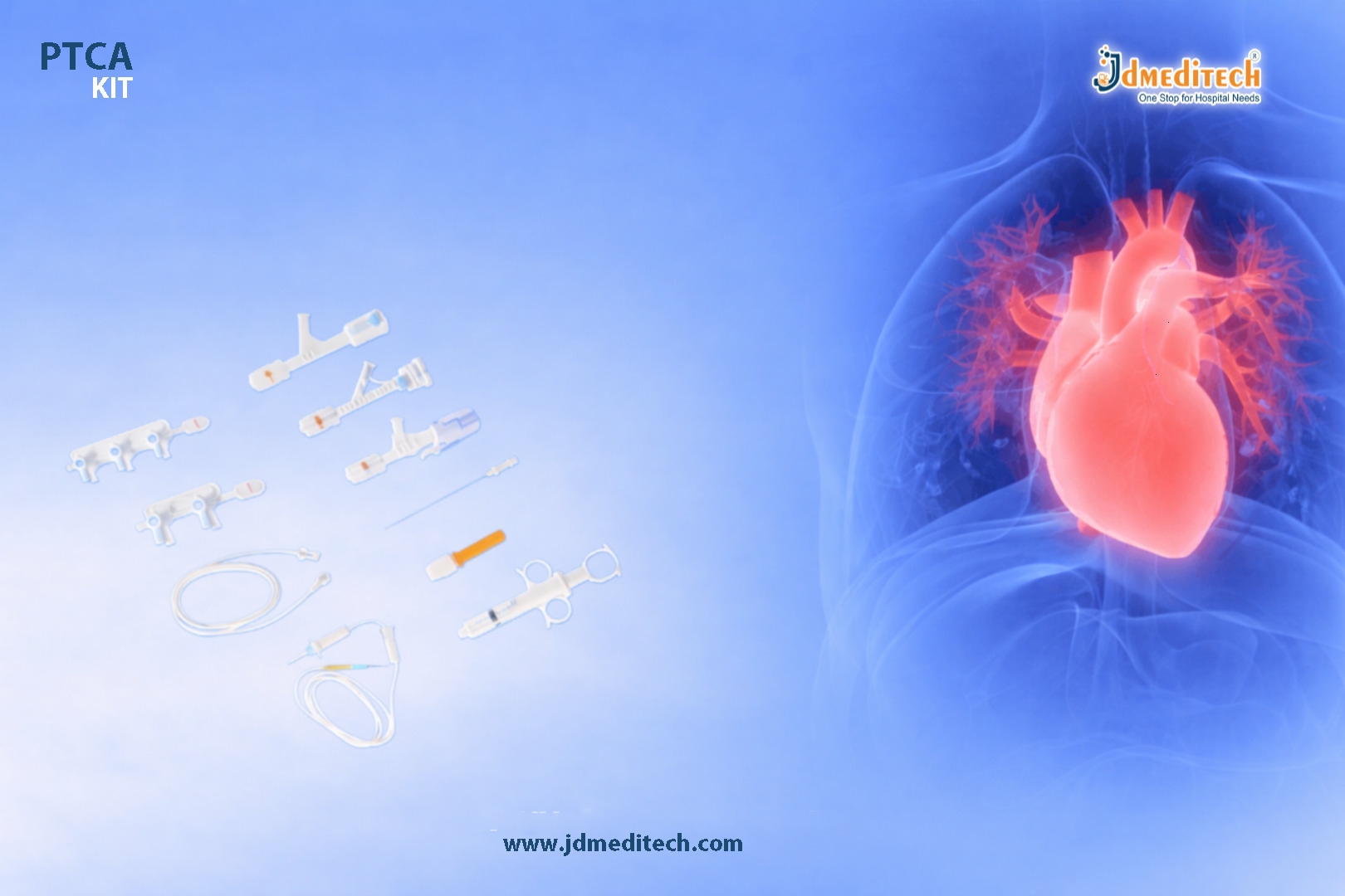 PTCA Kit for Coronary Artery Disease – Safe, Precise & Minimally Invasive Solution