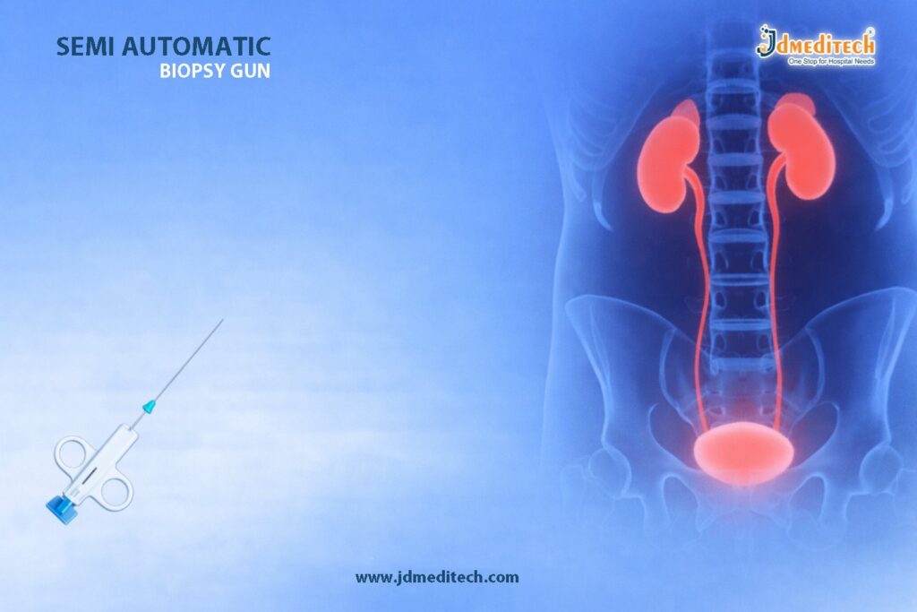 Semi Automatic Biopsy Gun for Tissue Sampling