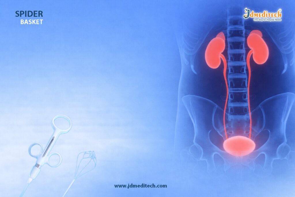 Spider Basket for Stone Retrieval in Urology