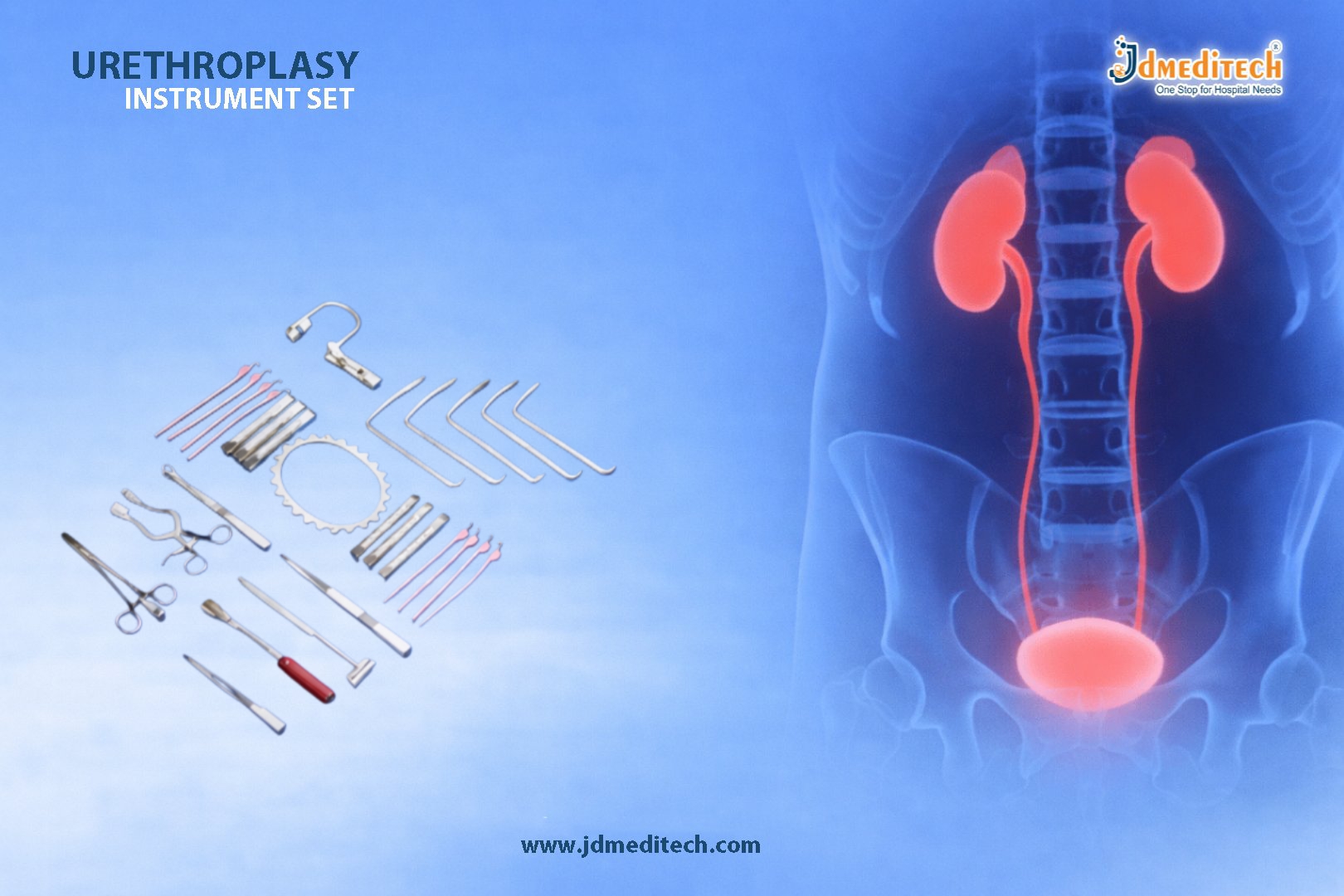 Urethroplasty Instrument Set for Precise Stricture Repair