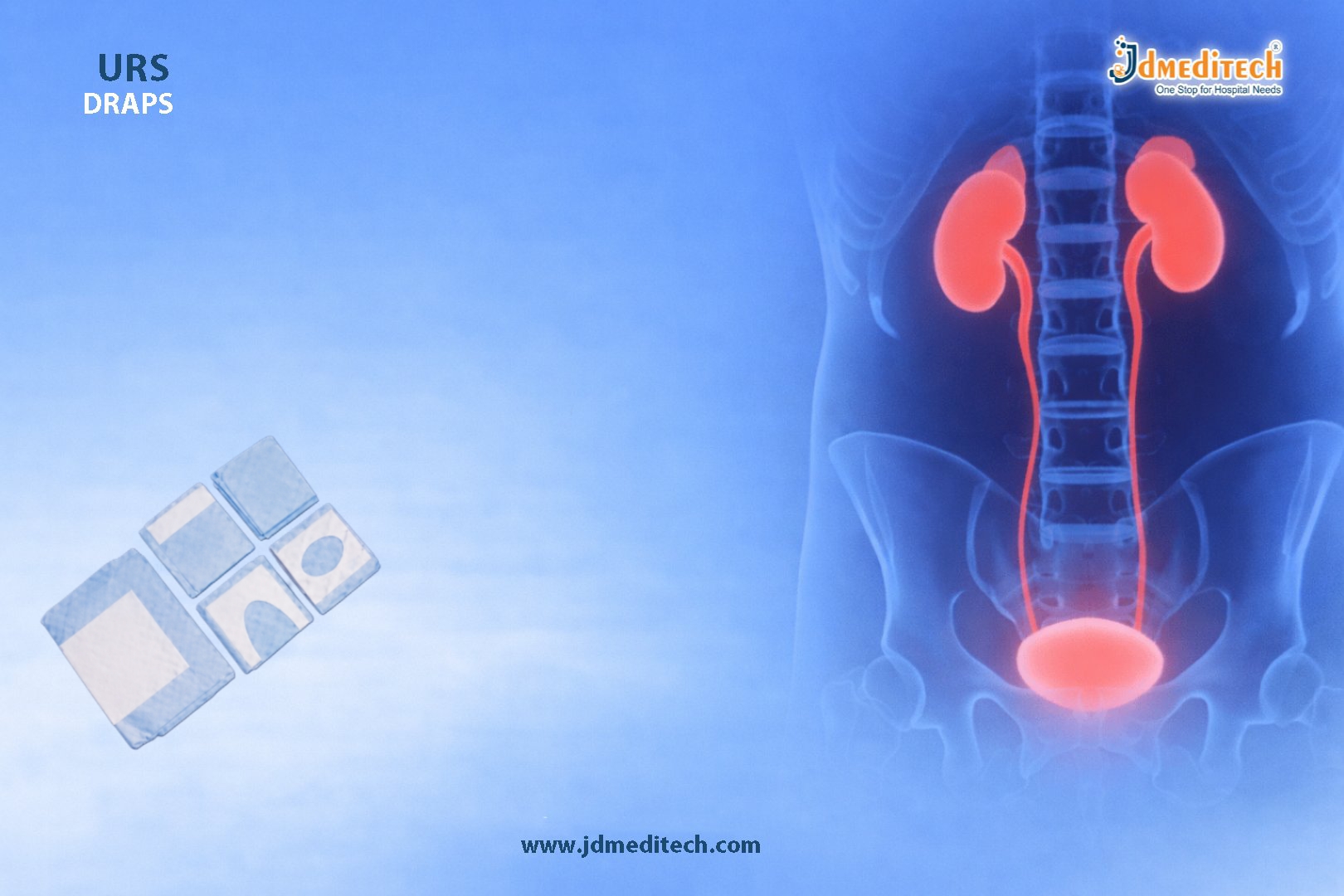 URS Drape – Essential Disposable Drape for Ureterorenoscopy Procedures