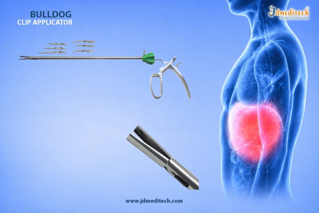 Bulldog Clip Applicator for Safe and Precise Laparoscopic Surgery