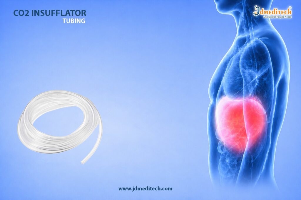 CO₂ Insufflator Tubing for Leak-Free Controlled Insufflation