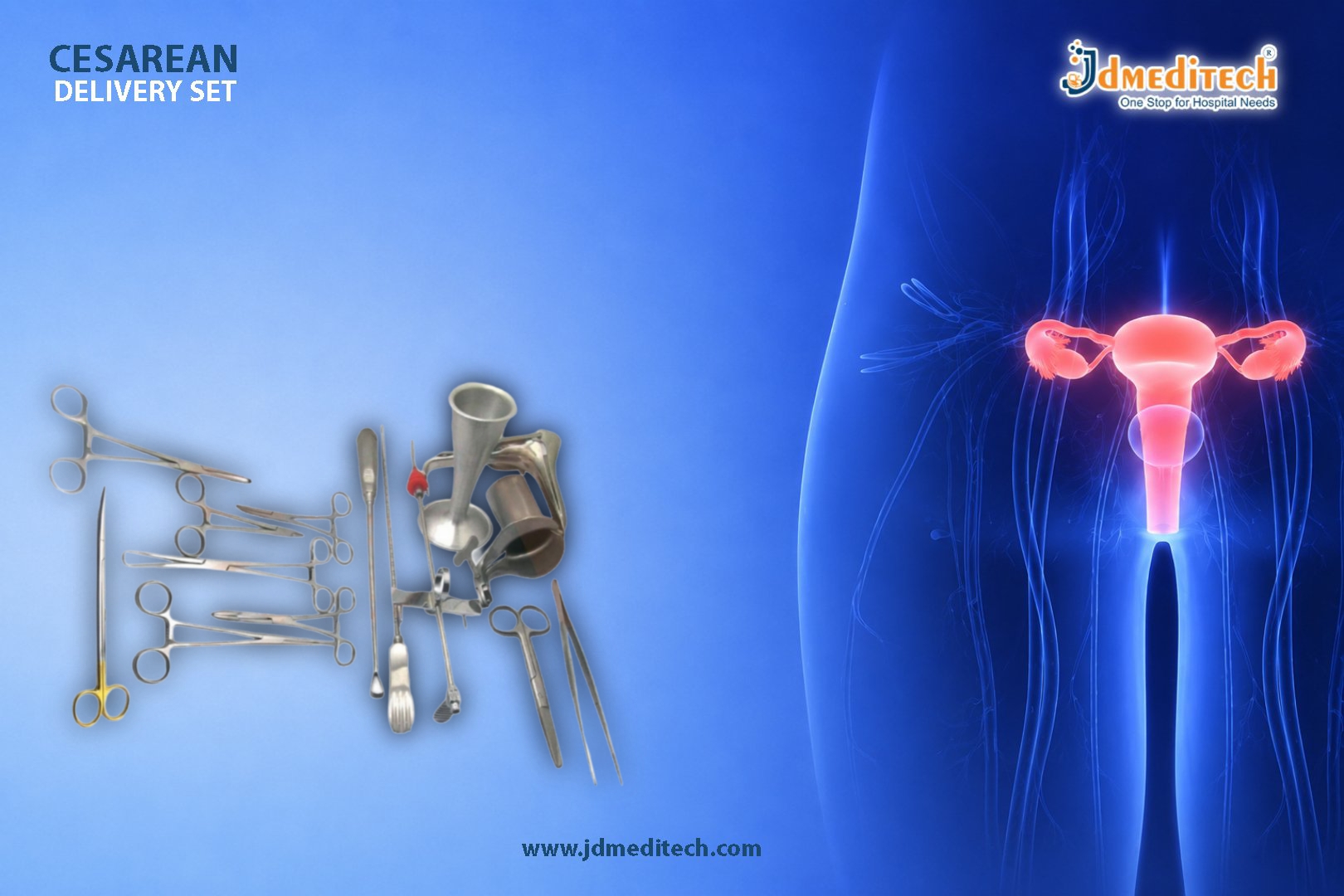 Cesarean Delivery Set for Safe and Efficient C-Section Surgery