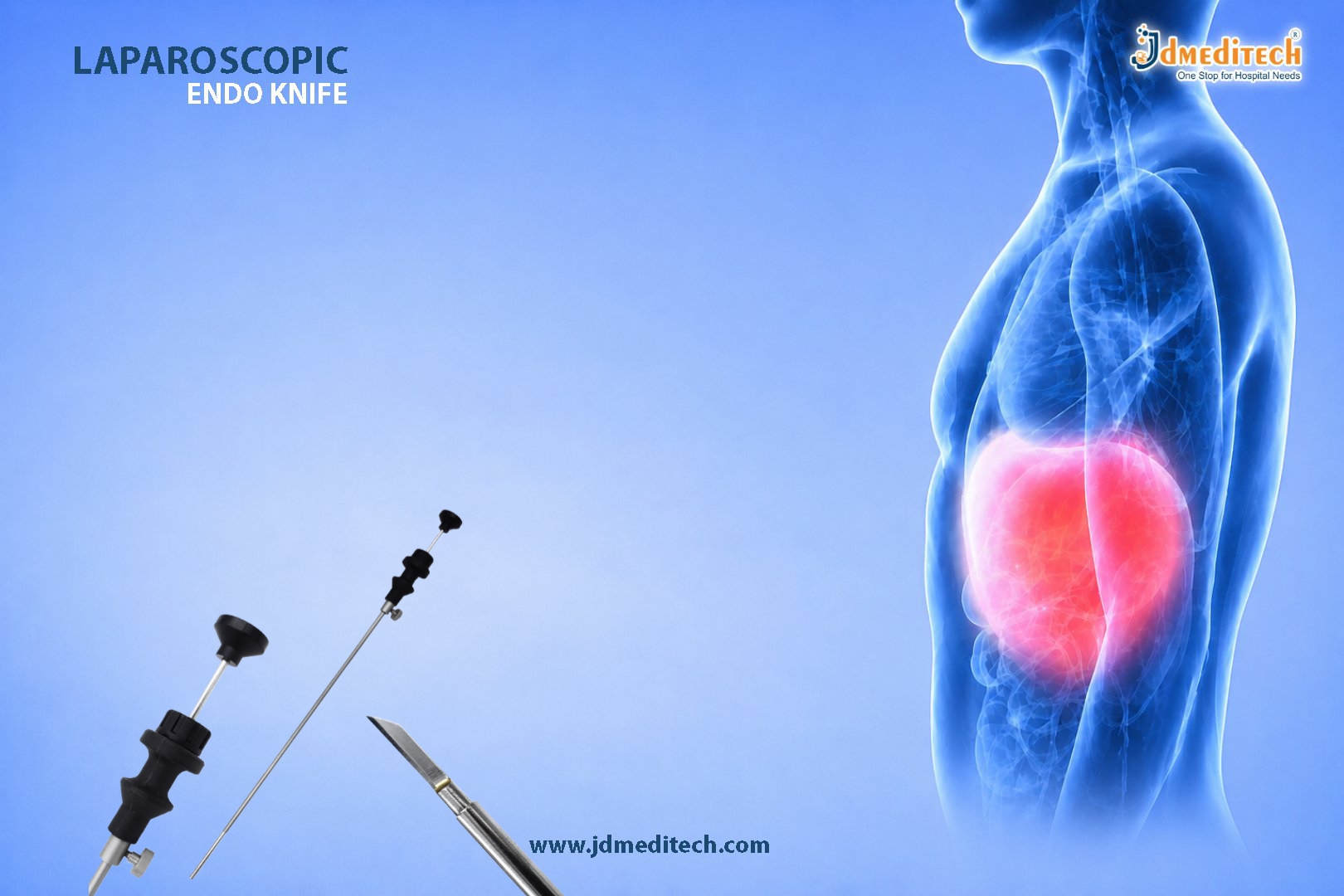 Laparoscopic Endo Knife – Precision Cutting Instrument for MIS