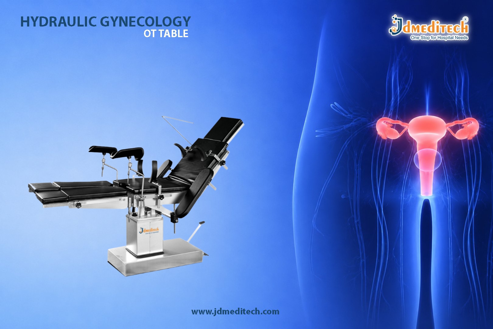 Hydraulic Gynecology OT Table for Precision Procedures