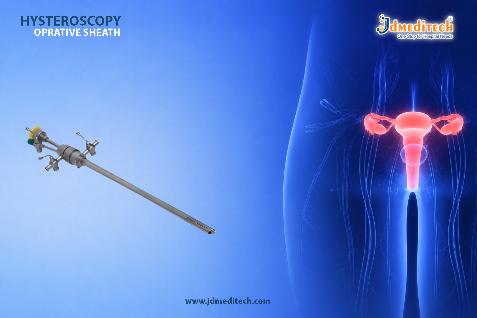 Hysteroscopy Operative Sheath for Safe Instrument Introduction